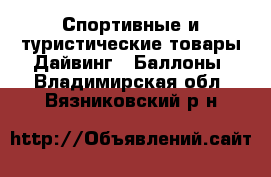 Спортивные и туристические товары Дайвинг - Баллоны. Владимирская обл.,Вязниковский р-н